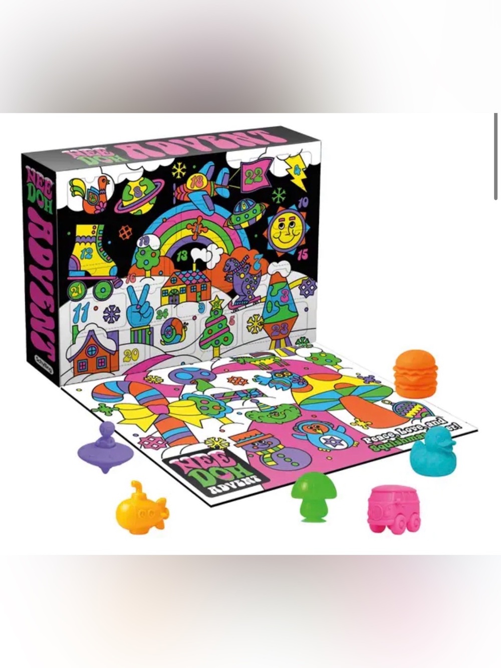 2026 Authentic Needoh SQUISHMAS Advent Calendar - 24 Mini Needohs - No cancels - Picture 2 of 2